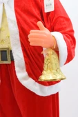 Waldern Yılbaşı 160 cm Hareketli Noel Baba Şarkı Söyler thumbnail 4