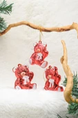 Waldern Premium Collection 3lü Ayıcık Yılbaşı Süs thumbnail 1