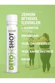 Hangover Shot Detoxshot Kilo Kontrol Desteği, Bromelain, L-Carnitine, Krom, Detox Shot, Likit Detoks Kompleks thumbnail 5