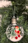 Waldern Yılbaşı Ağaç Santa Claus Işıklı Ampul Süs thumbnail 1