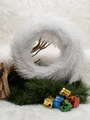 Walke 5 Metre Yılbaşı Çam Kapı Garlandı Beyaz thumbnail 2