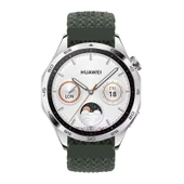Sneezy Huawei Watch Gt4 46mm İle Uyumlu 22mm Metal Klips Solo Fiberlink Örgü Kordon  Haki thumbnail 4