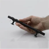 Mobilya Çekmece Mutfak Dolabı Dolap Kulpları Kulbu Kulpu Siyah Metal Kulp 128 mm-12,8 cm thumbnail 3