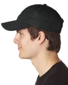 Düz Siyah Şapka Sportif Cap thumbnail 2