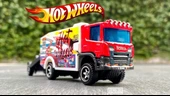 Hot Wheels Kamyonlar - Scania Rally Turck BMF60 thumbnail 2
