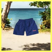 Mavi Çocuk Şortu Deniz Havuz Şortu Mayo 5-6 Yaş - 6