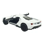 Çek Bırak Metal Arabalar 13 cm - SR2211- Beyaz - 3