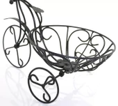 Ferforje Dekoratif Bisiklet Çiçeklik St00077 thumbnail 2