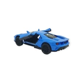 Çek Bırak Metal Arabalar 13 cm - SR2211- Mavi thumbnail 3