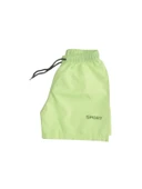 Neon Yeşili Cocuk Deniz Havuz Şordu 4-5 Yaş thumbnail 4