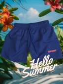 Mavi Çocuk Deniz Havuz Şortu Mayo 4-5 Yaş - 1