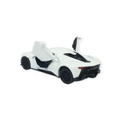 Çek Bırak Metal Arabalar 13 cm - SR2210- Beyaz - 3