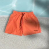 Turuncu Cocuk Deniz Havuz Şordu 5-6 Yaş thumbnail 9