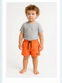 Çocuk Deniz Havuz Şortu Turuncu thumbnail 1
