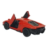 Çek Bırak Metal Arabalar 13 cm - SR2213- Kırmızı thumbnail 3