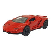 Çek Bırak Metal Arabalar 13 cm - SR2213- Kırmızı thumbnail 1