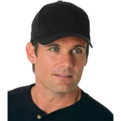 Düz Siyah Şapka Sportif Cap thumbnail 1