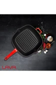 Lava LV P GT 2626 K0 R Demir Izgara Tava 26x26cm Kırmızı thumbnail 7