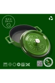 Lava LV Y ST 24 K2 G-24cm-Yeşil Basık Trendy Tencere thumbnail 4