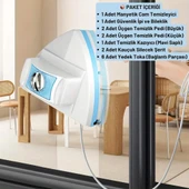 Coofbe 3-30MM Arası Mıknatıslı Pimapen Isıcam Çift Cam Pencere Uyum Kademe Ayarlı Cam Silme Aparatı thumbnail 5