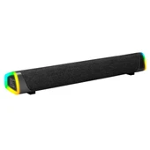 <![CDATA[Mikado MD-SBT26 Siyah 3W*2 1200mAh Bluetooth,FM,TF Card Led Işıklı Soundbar Speaker]]> - 1