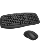 Frisby Fk-4830WQ Türkçe Multimedya Kablosuz Klavye Mouse Set thumbnail 1