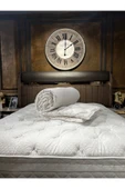 Yüncü Hanım Çift Kişilik Merinos Kuzu Yünü Yorgan (%100 SAF MERİNOS KUZU YÜNÜ) 195 X 215 Cm Ebat, 3000 gram - 7