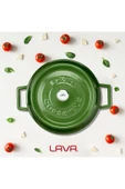 Lava LV Y ST 24 K2 G-24cm-Yeşil Basık Trendy Tencere thumbnail 7