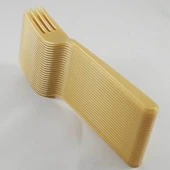 May Plastik Renkli Çatal Altın 25 Li thumbnail 2