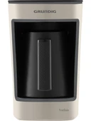 Grundig Türk Kahve Makinesi 5 Fincan Kapasitesi Krem thumbnail 2