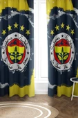 Parlak Saten Mikro Kumaş Çift Kanat Çocuk Odası Fon Perde Takımı PRD0053 RENKLİ 140 X 270 thumbnail 1