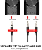 Daytona A4677 USB 2.0 Ses Kartı 7.1 Kanallı PC ve Laptop için PUBG Oyun Harici Ses Kartı 3.5mm thumbnail 3