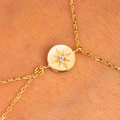 Gümüş Şahmeran - 925 Ayar Gümüş Tektaş Şimal Yıldızı Şahmeran - 3