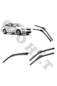 OTO H.İ.T. SKODA OCTAVİA SİLECEK TAKIMI 2006-2012 ÖN CAM SİLECEĞİ thumbnail 1