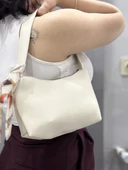 BİÇOMİ Riwan krem cilt çanta thumbnail 2