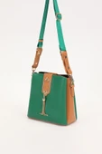 Levidor Yeşil Camel Kadın Omuz Çantası 930126 thumbnail 2