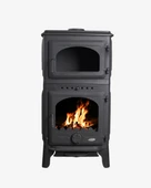 TDS İnci Fırınlı, Yan Camlı,Yan Kapaklı Döküm Şömine Soba thumbnail 2