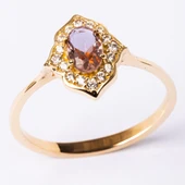 Gümüş Yüzük - Vintage Zultanit Taşlı Gümüş Evlilik Teklifi Hediye 925 Ayar Gümüş Yüzük thumbnail 11