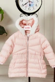 Kız Bebek Kapüşonlu Kışlık Mont 51333 thumbnail 1