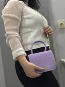 BİÇOMİ Lila cilt krash çanta thumbnail 4