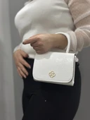 BİÇOMİ Beyaz cilt krash çanta thumbnail 2