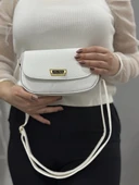 BİÇOMİ Beyaz cilt jessi çanta thumbnail 4