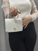 BİÇOMİ Beyaz cilt krash çanta thumbnail 1