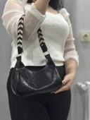 BİÇOMİ Kraş siyah cilt çanta thumbnail 1