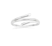 Gümüş Yüzük -Sarmal Taşsız 925 Ayar Minimal Tasarım Gümüş Eklem Yüzüğü-Minimal Hediyelik Gümüş Yüzük thumbnail 7