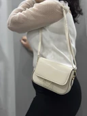 BİÇOMİ Krem cilt mossi çanta thumbnail 2