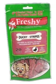 Furlo Freshy Ducky Stripes Gerçek Ördek Etli Köpek Ödül 20'li - 1