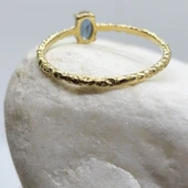 Gümüş Yüzük - Mila 030CT Zultanit Tektaş Minimal Tasarım Gümüş Yüzük-Zultanit Hediyelik Tektaş Yüzük thumbnail 10