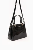 Levidor Siyah Rugan Kadın El ve Omuz Çantası 930120 thumbnail 2