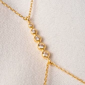 Gümüş Şahmeran - 925 Ayar Gümüş Sıra Taşlı Modern Tasarım Şahmeran - 6